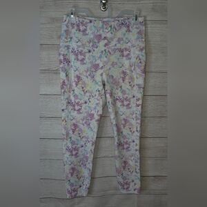 RBX Women's Multicolor High Waist Leggings Size Large EUC